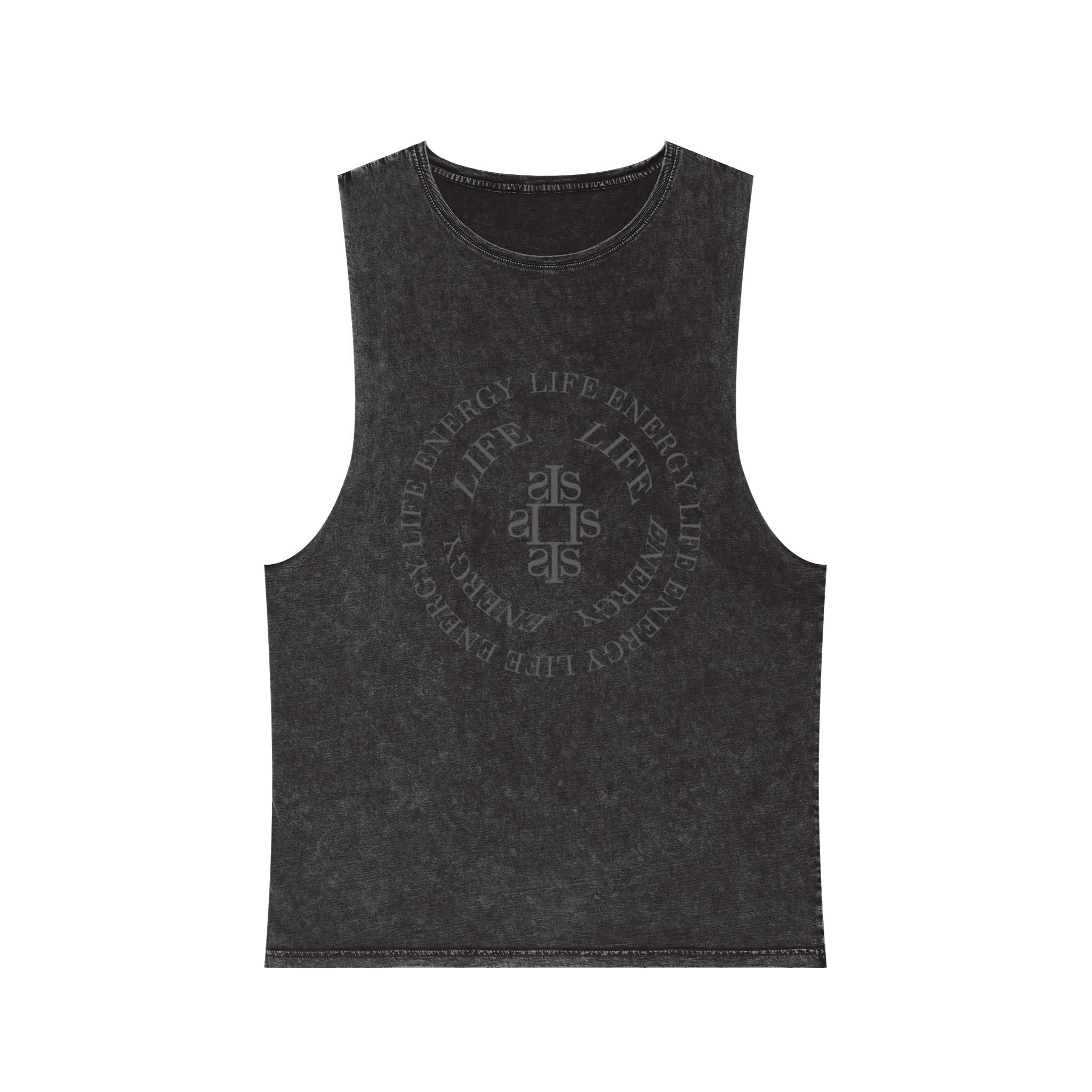 LIFE IS ENERGY SLEEVELESS TEE
