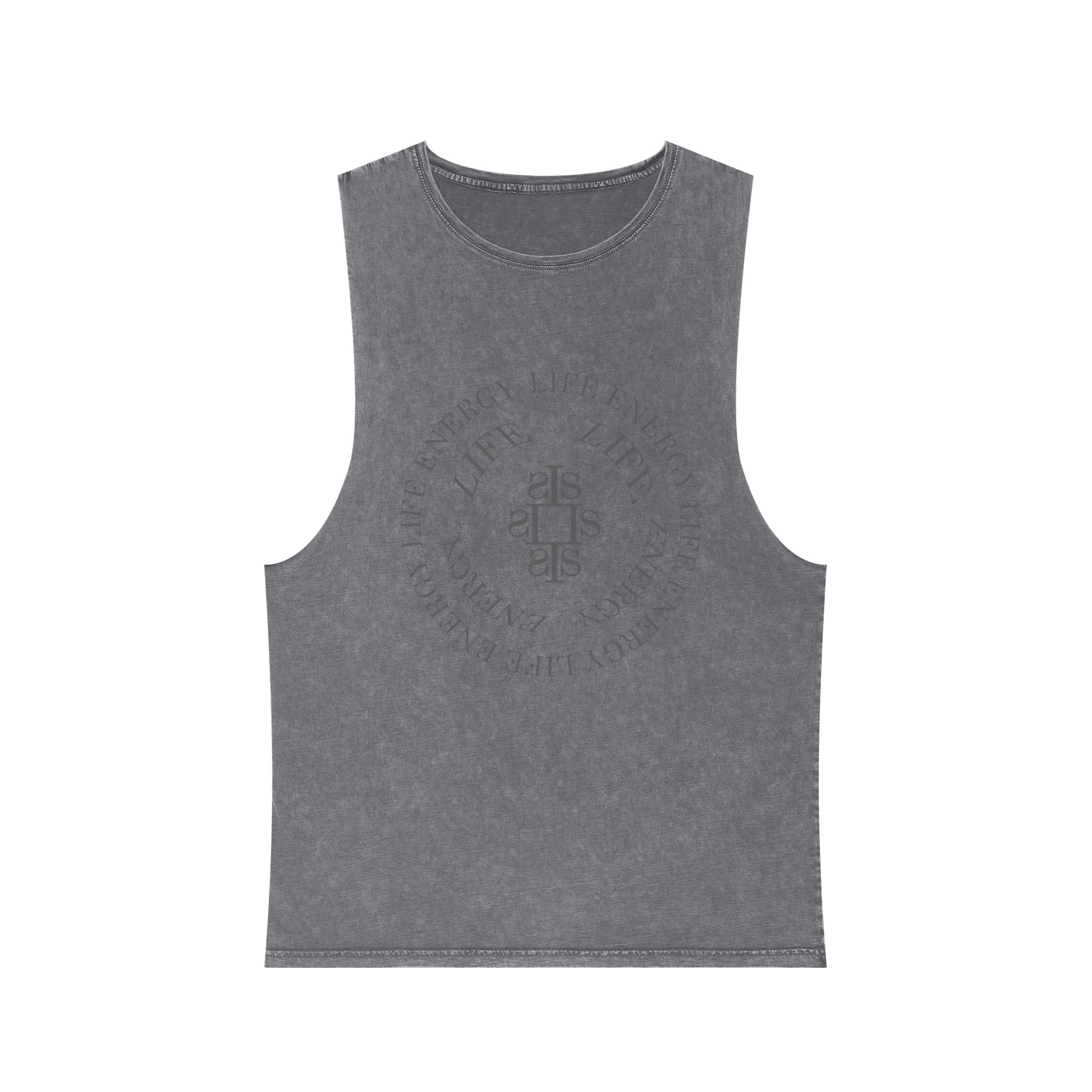 LIFE IS ENERGY SLEEVELESS TEE